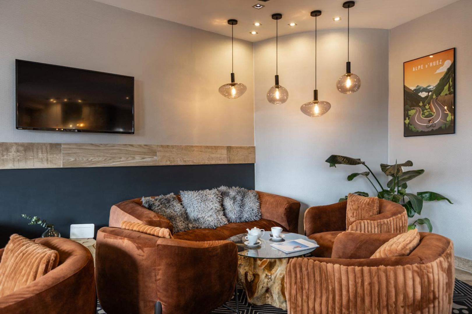 אלפה ד'הואז Royal Ours Blanc Boutique Hotel & Spa מראה חיצוני תמונה